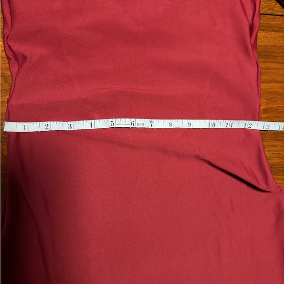 NUBYEN+REVOLVE S PinotNoir Low Back knit maxi Holiday glam sexy NYE bodycon red - Picture 8 of 15